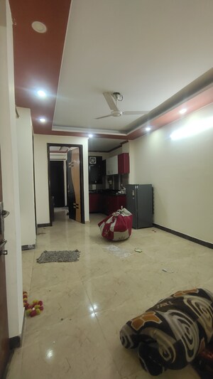 Living Room in 2 BHK Builder Floor at Palm Residency Chhatarpur, Chattarpur – for Rent