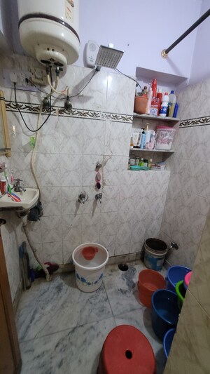 Bathroom in 3 BHK Builder Floor at Dilshad Garden – for Sale