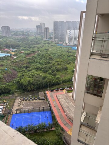 Balcony in 3 BHK Apartment at Purva Silversands, Mundhwa – for Rent