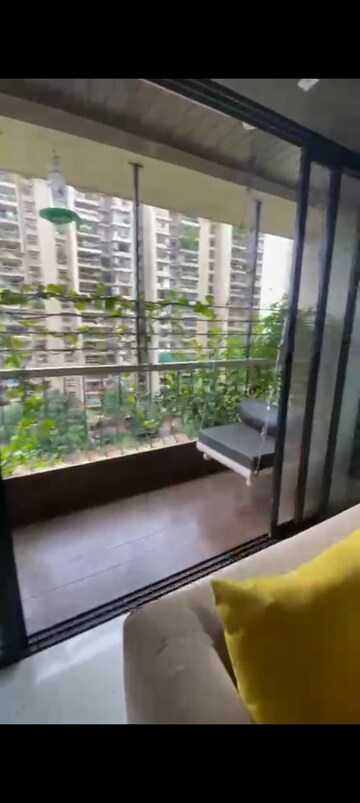 Balcony in 3 BHK Apartment at Lokhandwala Green Acres, Andheri West – for Rent
