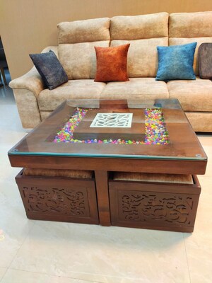 Furnished Amenities in 2 BHK Apartment at Venkatesh Graffiti, Keshav Nagar – for Rent