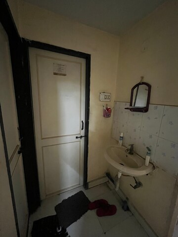 Bathroom in 1 BHK Apartment at Sonigara Vihar, Wakad – for Rent