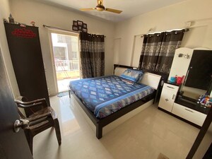 Bedroom in 2 BHK Apartment at Mantra Majestica, Hadapsar – for Rent