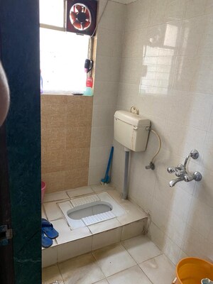 Bathroom in 2 BHK Apartment at Mantra Majestica, Hadapsar – for Rent