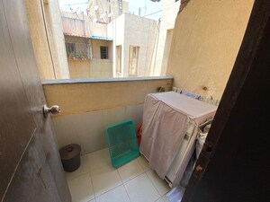 Bathroom in 2 BHK Apartment at Mantra Majestica, Hadapsar – for Rent
