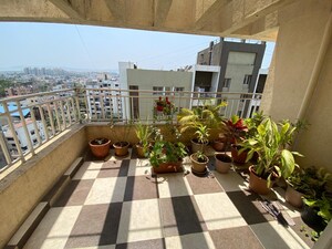 Balcony in 2 BHK Apartment at Mantra Majestica, Hadapsar – for Rent