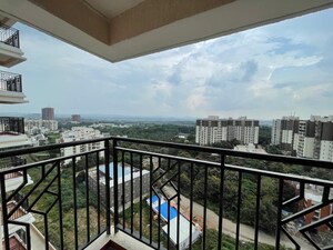 Balcony in 3 BHK Apartment at Prestige Primrose Hills, Banashankari 6th Stage – for Rent
