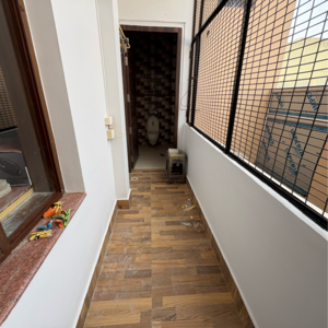 Balcony in 2 BHK Villa at Sector 02 – for Rent