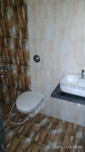 Bathroom in 1 BHK Apartment at Sankla Satyam Niranjani, Hadapsar – for Rent