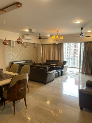 Living Room in 3 BHK Apartment at Lodha Belmondo, Gahunje – for Sale