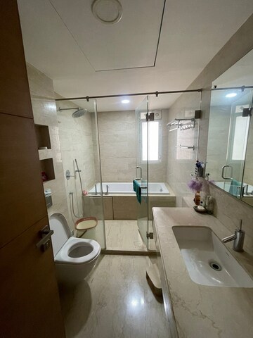 Bathroom in 3 BHK Apartment at Lodha Belmondo, Gahunje – for Sale