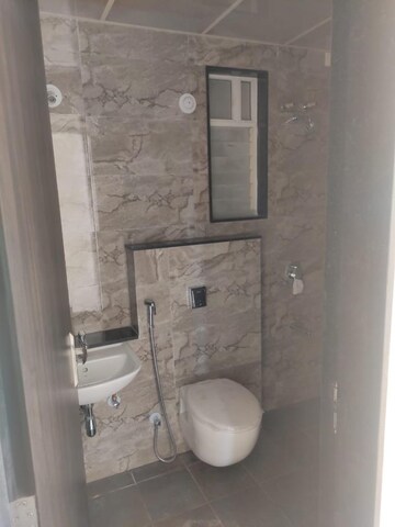 Bathroom in 2 BHK Apartment at Nyati Elysia, Kharadi – for Rent
