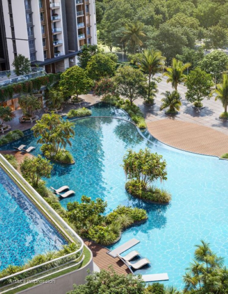 Garden, kalpataru-parkcity 2 Bedroom 539 Sq.Ft. Apartment In Kolshet Road Thane 9293113