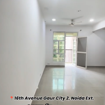 Building Lobby in 3 BHK Apartment at Gaur City 2 - 16th Avenue, Sector 16c Greater Noida – for Sale