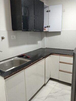 Kitchen in 1 BHK Builder Floor at Saket – for Rent
