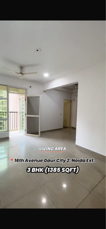 Room in 3 BHK Apartment at Gaur City 2 - 16th Avenue, Sector 16c Greater Noida – for Sale