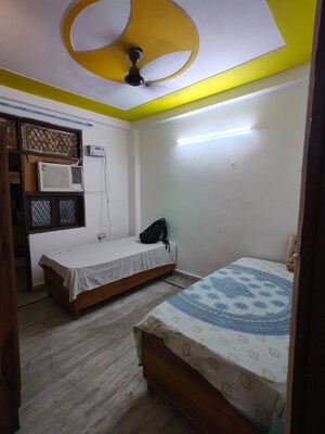 Bedroom in 1.5 BHK Builder Floor at Mayur Vihar 1 – for Rent