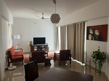 Living Room in 2 BHK Apartment at Godrej The Trees, Vikhroli East – for Rent