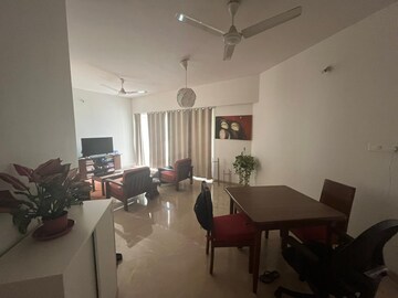 Living Room in 2 BHK Apartment at Godrej The Trees, Vikhroli East – for Rent
