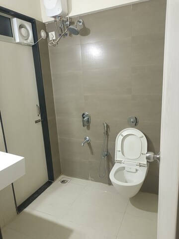Bathroom in 1 BHK Apartment at Ashar Metro Towers, Vartak Nagar – for Rent