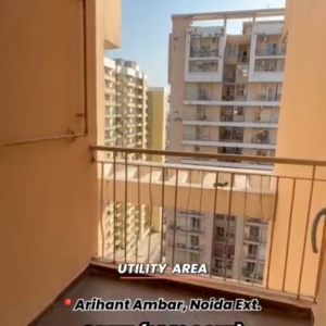 Floor Plan in 3 BHK Apartment at Arihant Amber, Aimnabad – for Sale