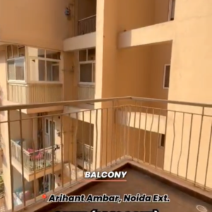 Kitchen in 3 BHK Apartment at Arihant Amber, Aimnabad – for Sale