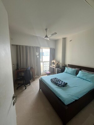 Bedroom in 2 BHK Apartment at Godrej The Trees, Vikhroli East – for Rent