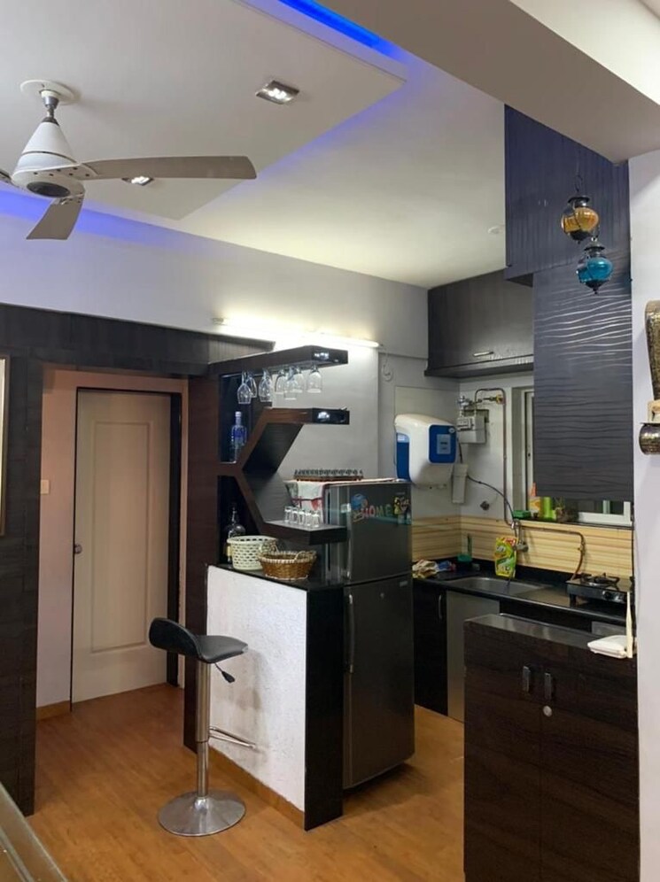 Kitchen, swiss-county 3 Bedroom 1600 Sq.Ft. Apartment In Thergaon Pune 9293165