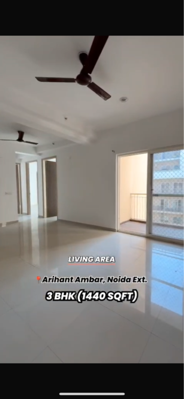 Room in 3 BHK Apartment at Arihant Amber, Aimnabad – for Sale