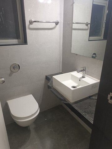 Bathroom in 1 BHK Apartment at Ashar Metro Towers, Vartak Nagar – for Rent