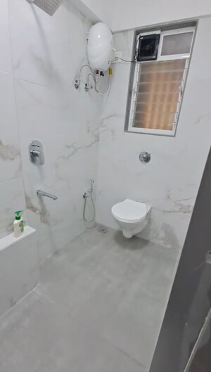 Bathroom in 2 BHK Apartment at Shree Parleshwar CHS, Vile Parle East – for Rent