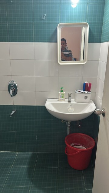 Bathroom in 2 BHK Apartment at Paranjape Gloria Grace, Bavdhan – for Rent