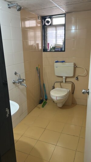 Bathroom in 2 BHK Apartment at Paranjape Gloria Grace, Bavdhan – for Rent