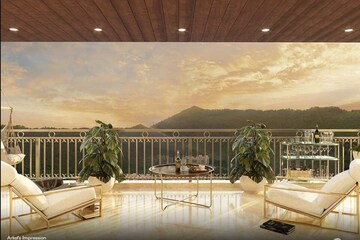 Balcony in 2 BHK Apartment at Hiranandani Fortune City, New Panvel – for Sale