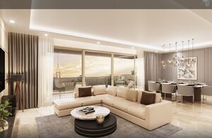 Living Room in 2 BHK Apartment at Hiranandani Fortune City, New Panvel – for Sale