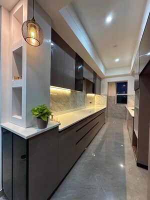 Kitchen in 3 BHK Builder Floor at Sector 9a – for Sale