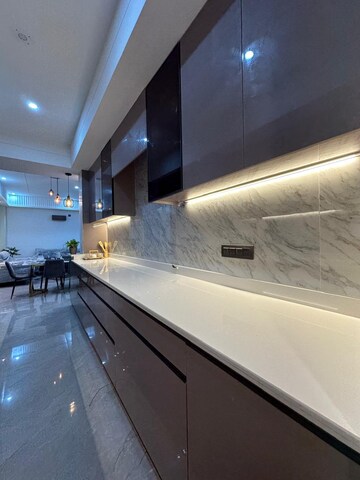 Kitchen in 4 BHK Builder Floor at Sector 9 – for Sale