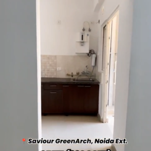 Kitchen in 2 BHK Apartment at Saviour Green Arch, Tech Zone Greater Noida – for Sale