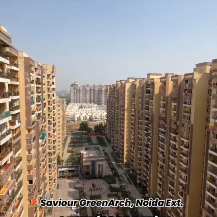 Exterior View, saviour-green-arch 2 Bedroom 860 Sq.Ft. Apartment In Tech Zone Greater Noida Greater Noida 9293410