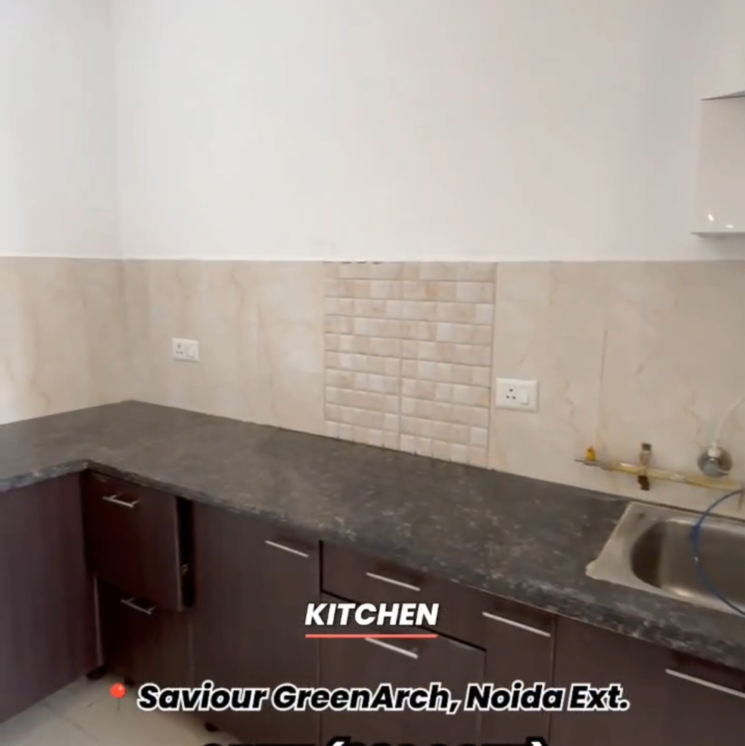 Kitchen, saviour-green-arch 2 Bedroom 860 Sq.Ft. Apartment In Tech Zone Greater Noida Greater Noida 9293410
