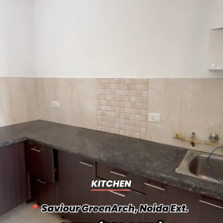 Kitchen, saviour-green-arch 2 Bedroom 860 Sq.Ft. Apartment In Tech Zone Greater Noida Greater Noida 9293410