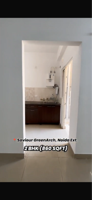 Kitchen in 2 BHK Apartment at Saviour Green Arch, Tech Zone Greater Noida – for Sale