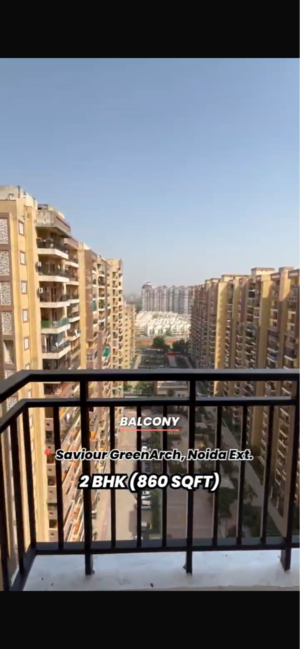 2 BHK Apartment – Exterior View View at Saviour Green Arch, Tech Zone Greater Noida - for Sale