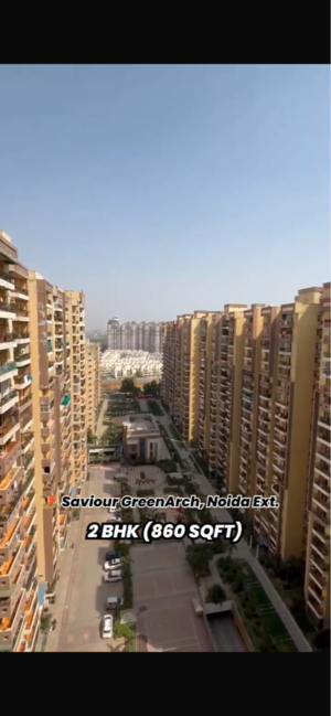 2 BHK Apartment – Exterior View View at Saviour Green Arch, Tech Zone Greater Noida - for Sale