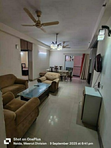 Living Room in 2 BHK Apartment at Amrapali Riverview, Amrapali Leisure Valley – for Rent