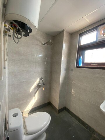 Bathroom in 1 BHK Builder Floor at Saket – for Rent