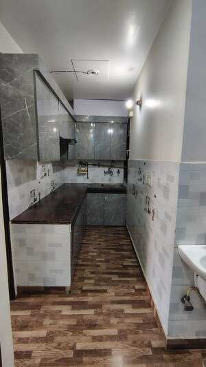 Kitchen in 3 BHK Builder Floor at Dwarka Mor – for Rent