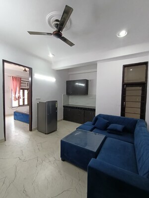 Living Room in 1 BHK Builder Floor at Saket – for Rent