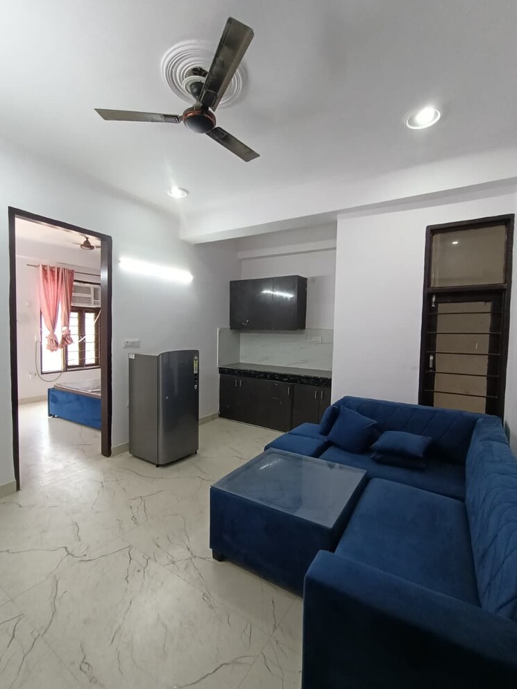 Living Room, saket 1 Bedroom 500 Sq.Ft. Builder Floor In Saket Delhi 9293649