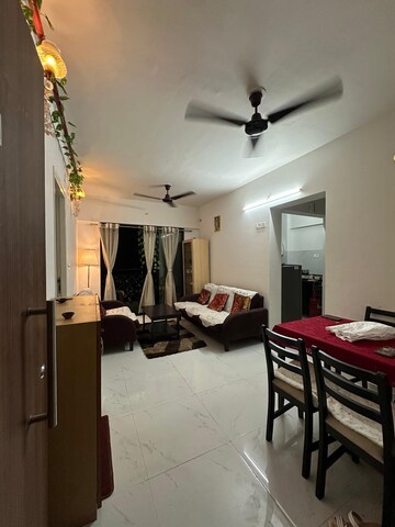 Team Area in 1.5 BHK Apartment at Runwal Gardens Phase 2, Dombivli East – for Rent